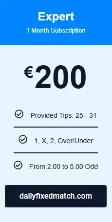  daily single fixed matches