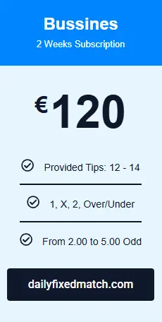  daily single fixed matches